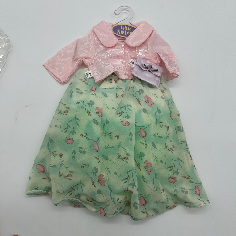 Gotz Little Sister doll outfit NIP skirt jacket purse ballroom fits 18" dolls - Picture 2 of 10